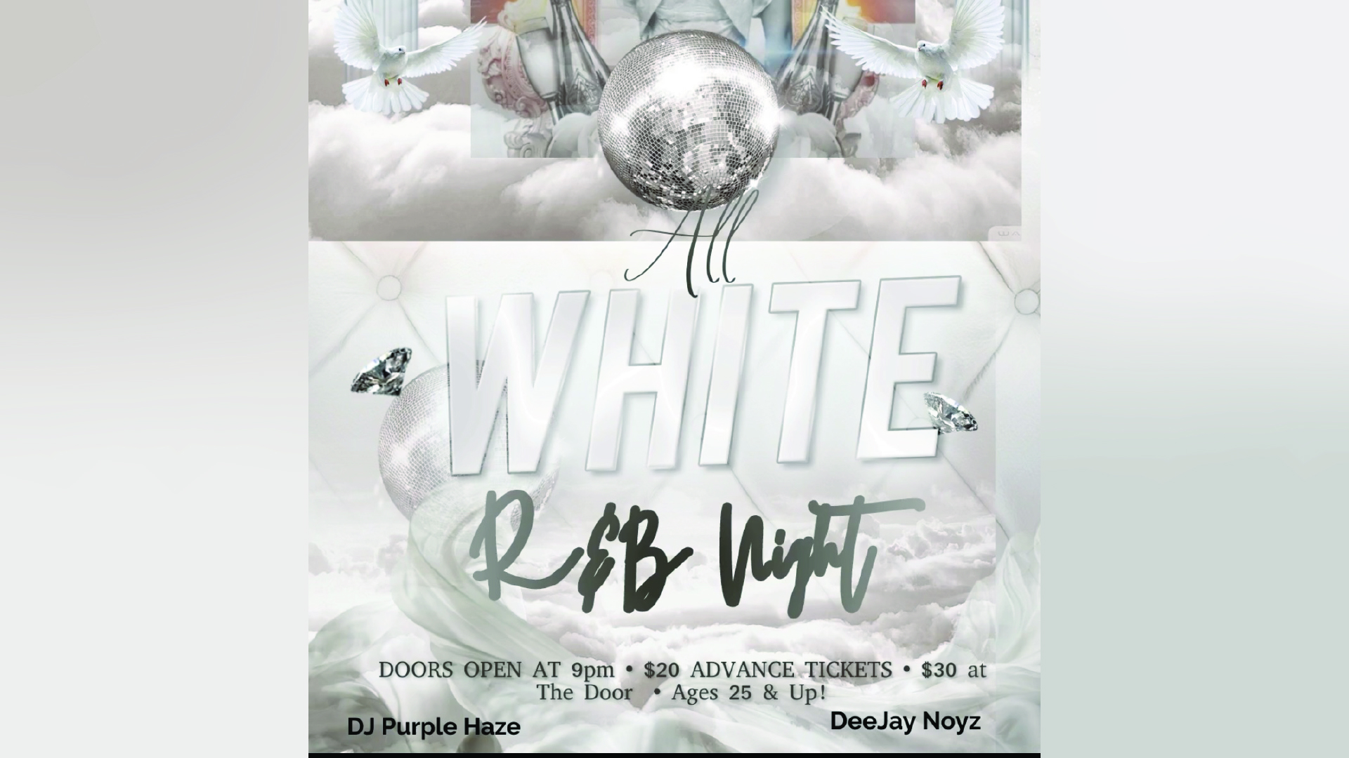 DeeJay Noyz – All White R&B Night